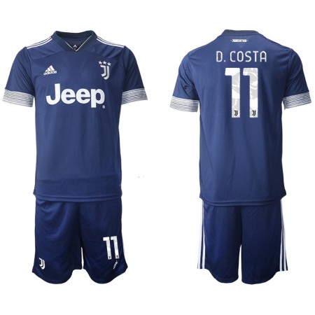 Tenue Juventus D. Costa 11 Enfant Exterieur 2020-2021 Maillot de Foot